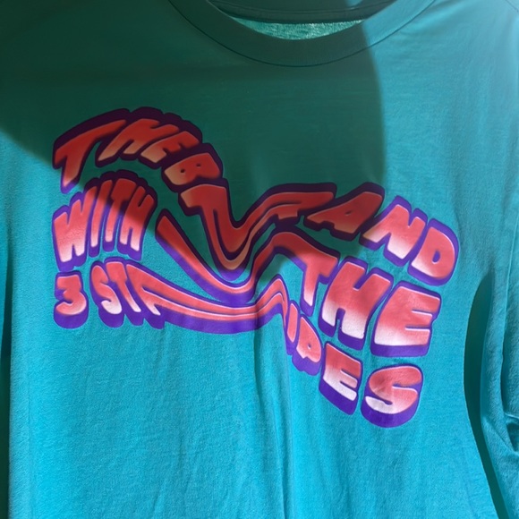 Adidas Men’s “the brand with three stripes” funky tee - Picture 3 of 4